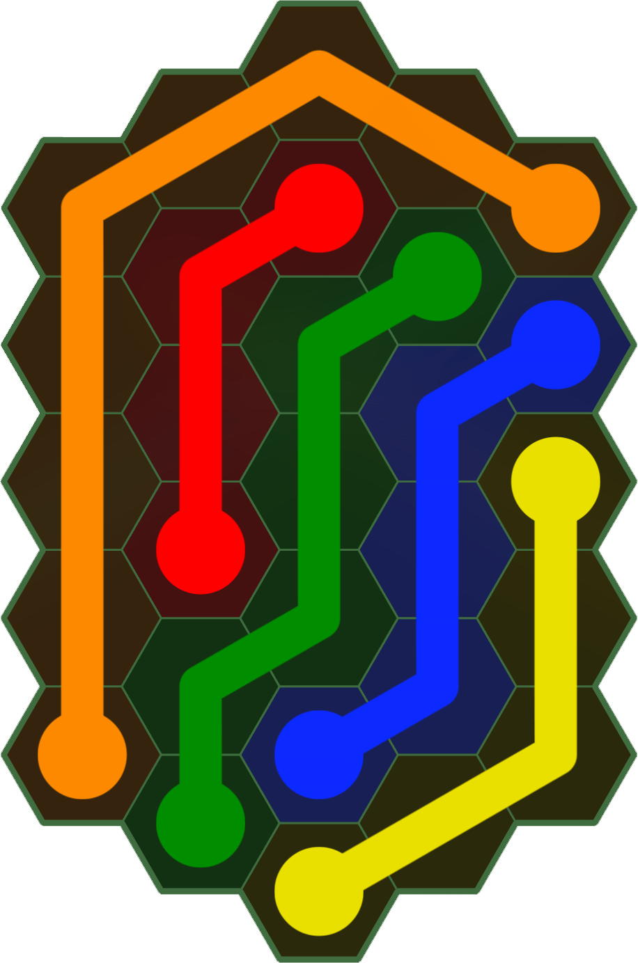 Flow Free 202 Solution