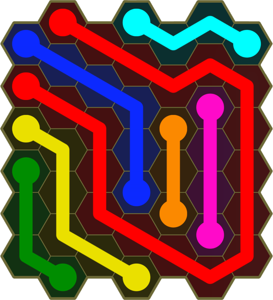 Flow Free 1014 Solution