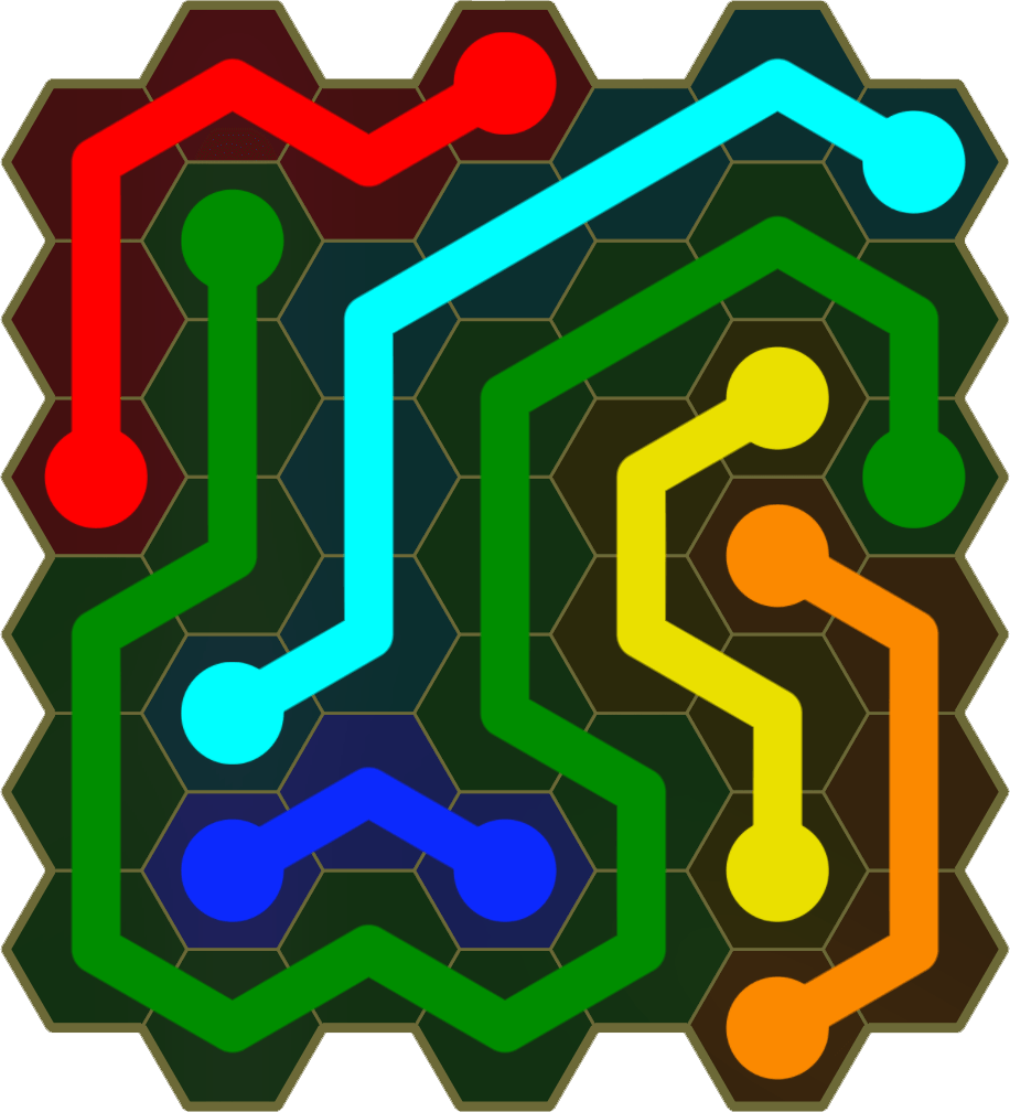 Flow Free 1019 Solution