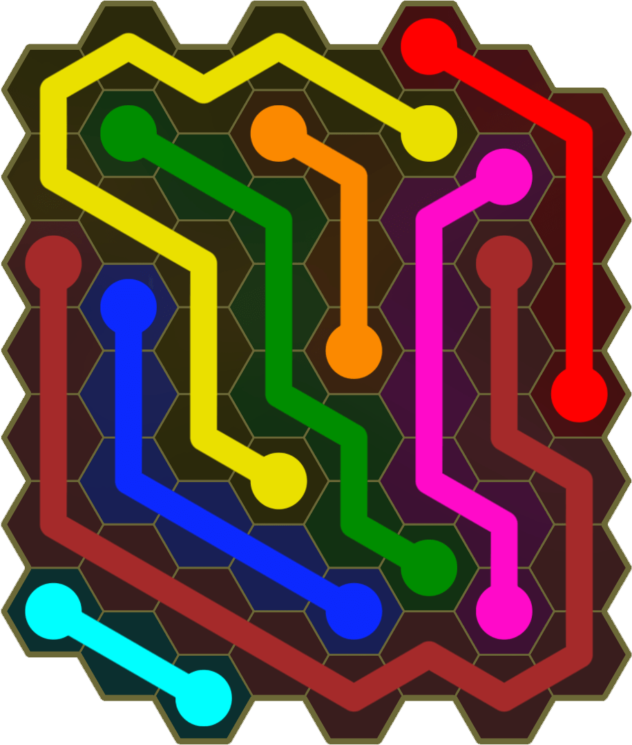 Flow Free 1112 Solution