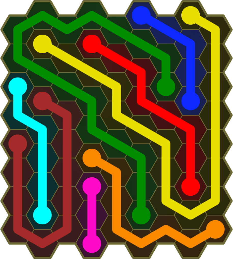 Flow Free 1317 Solution