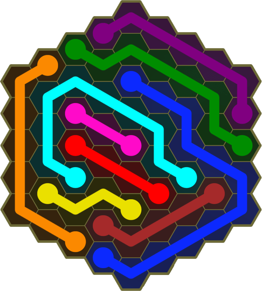 Flow Free 1347 Solution