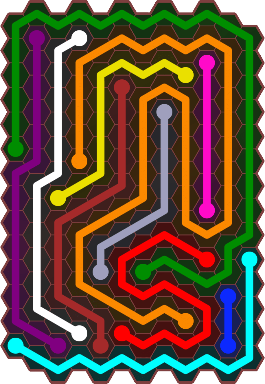 Flow Free 5394 Solution