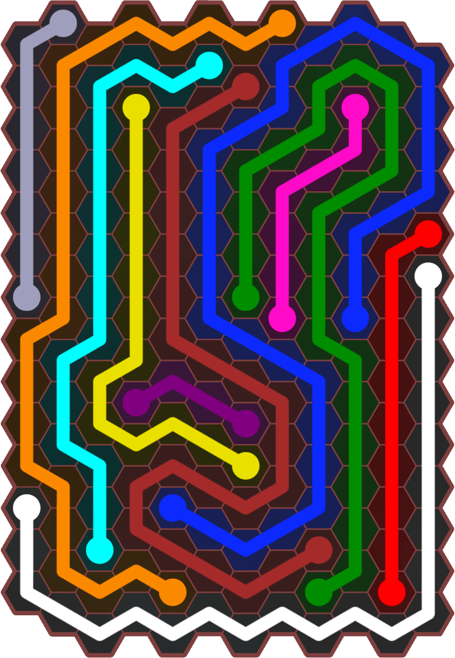 Flow Free 5037 Solution