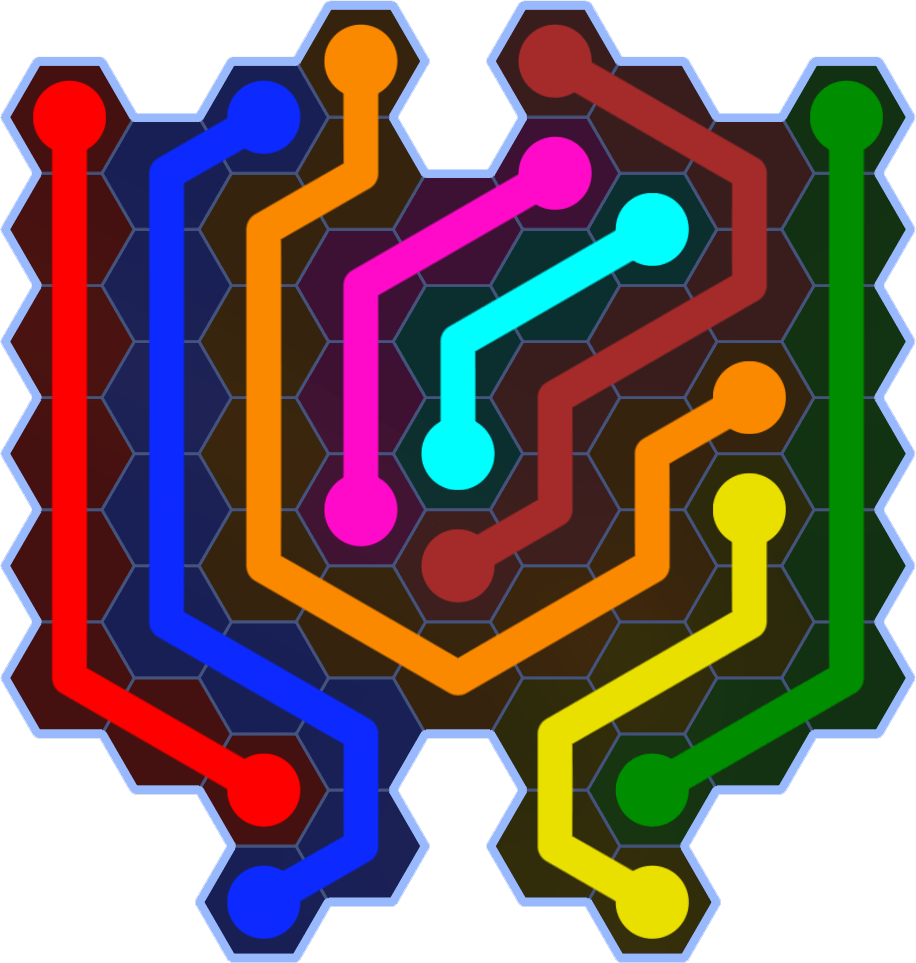 Flow Free 3477 Solution