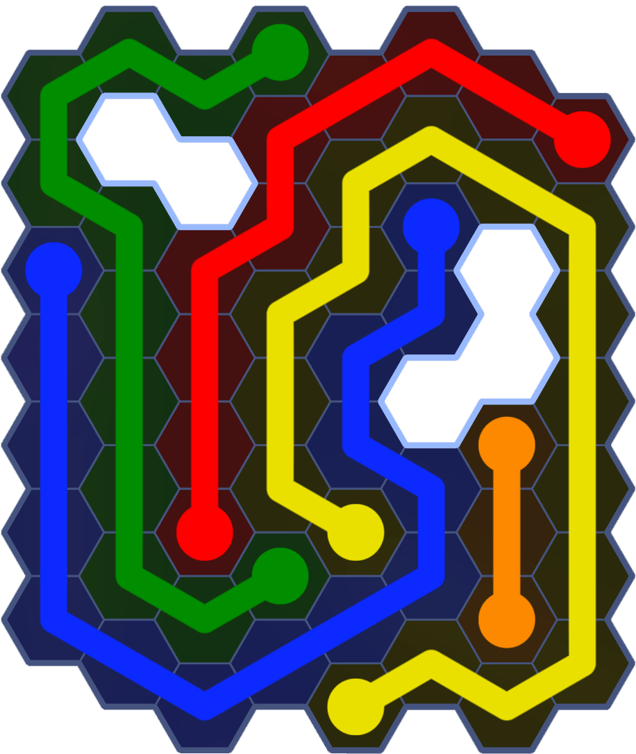 Flow Free 3627 Solution