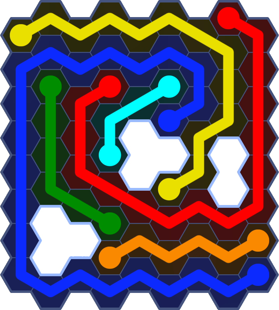 Flow Free 3655 Solution