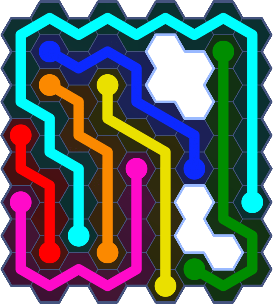 Flow Free 3657 Solution