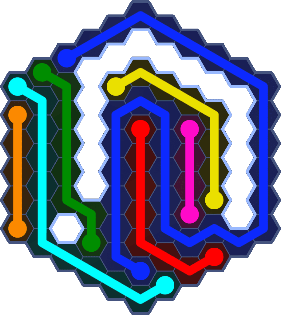 Flow Free 5655 Solution