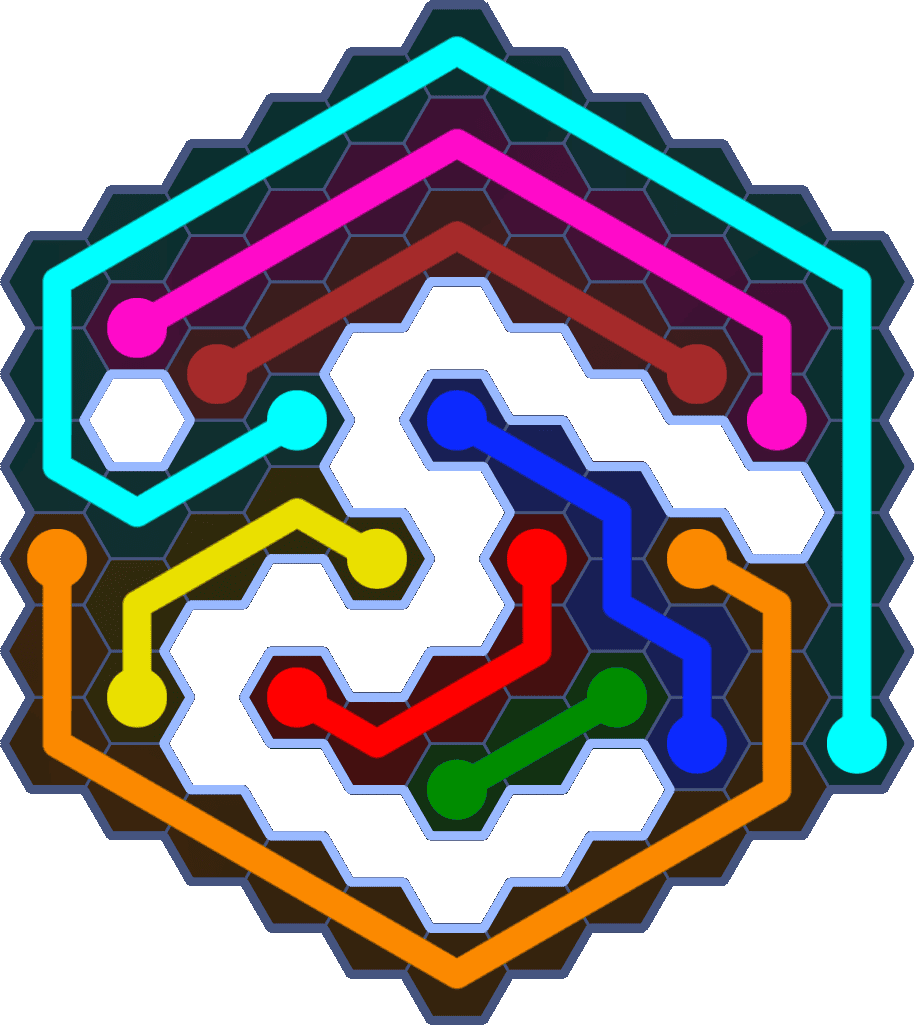 Flow Free 5672 Solution