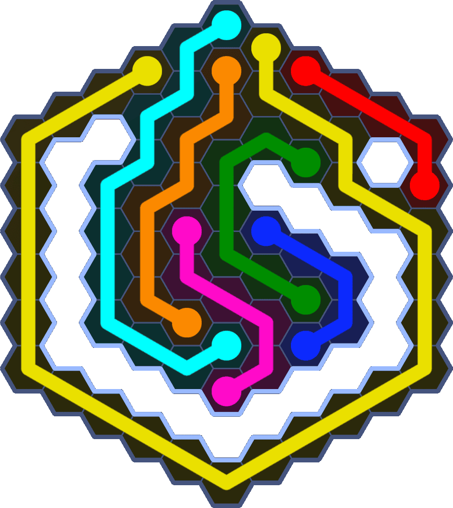 Flow Free 5687 Solution