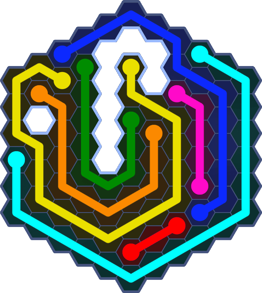 Flow Free 5586 Solution