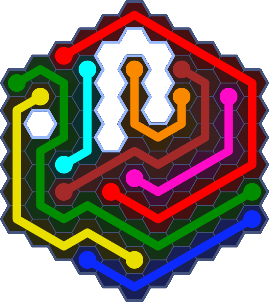 Flow Free 5587 Solution