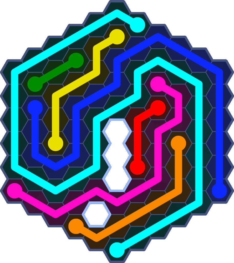 Flow Free 5554 Solution