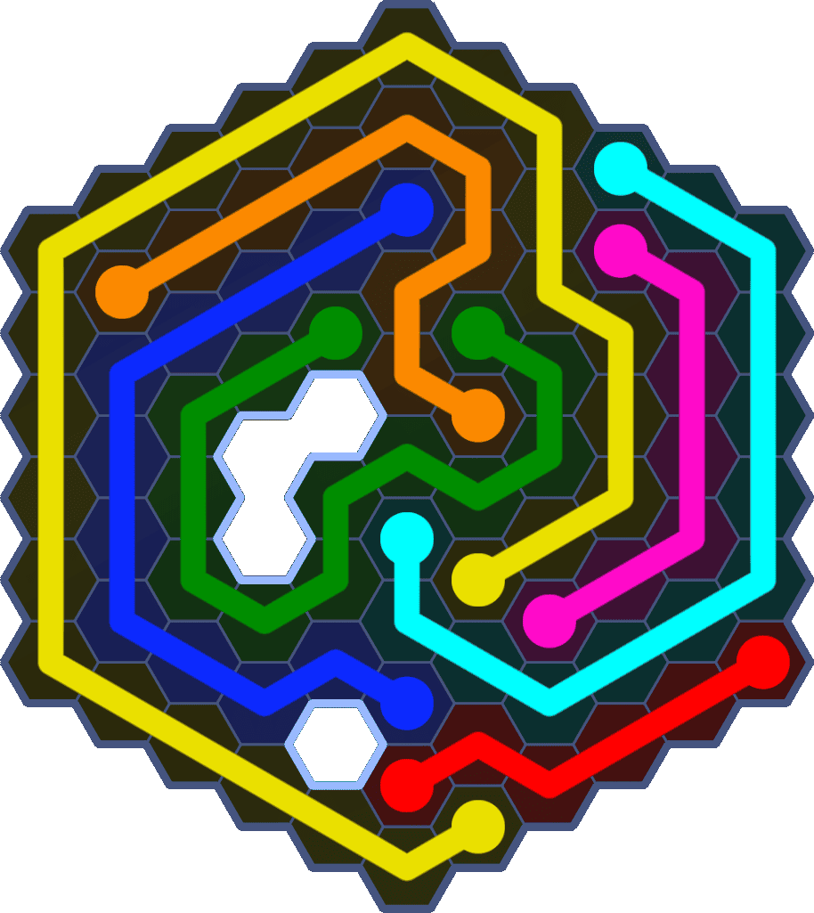 Flow Free 5557 Solution