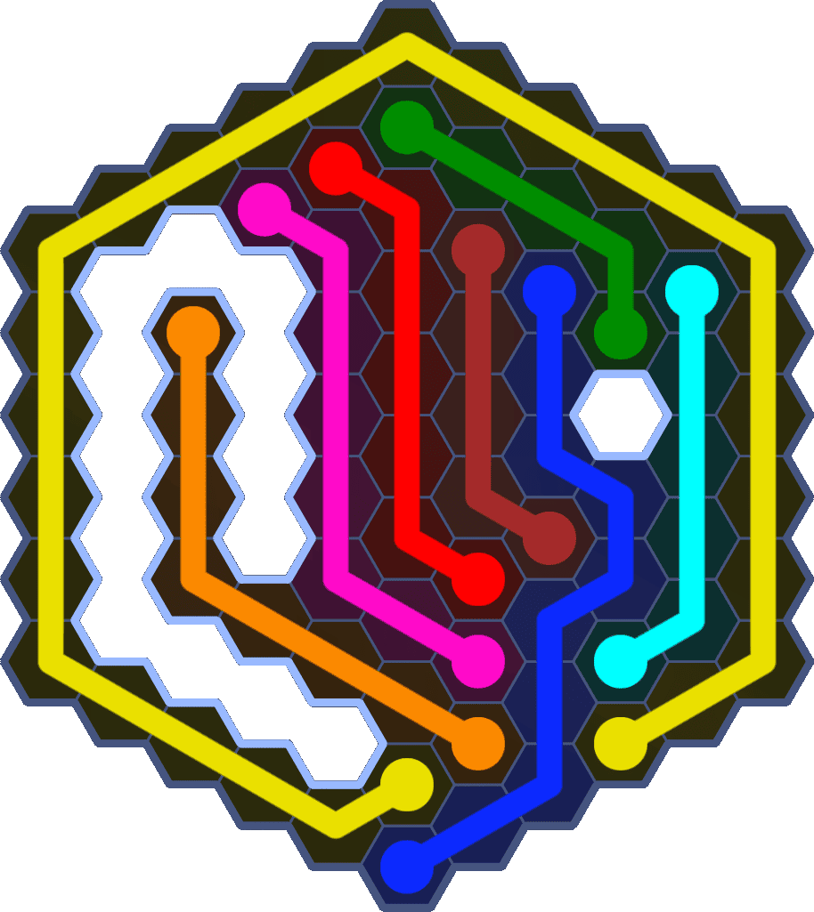 Flow Free 5629 Solution