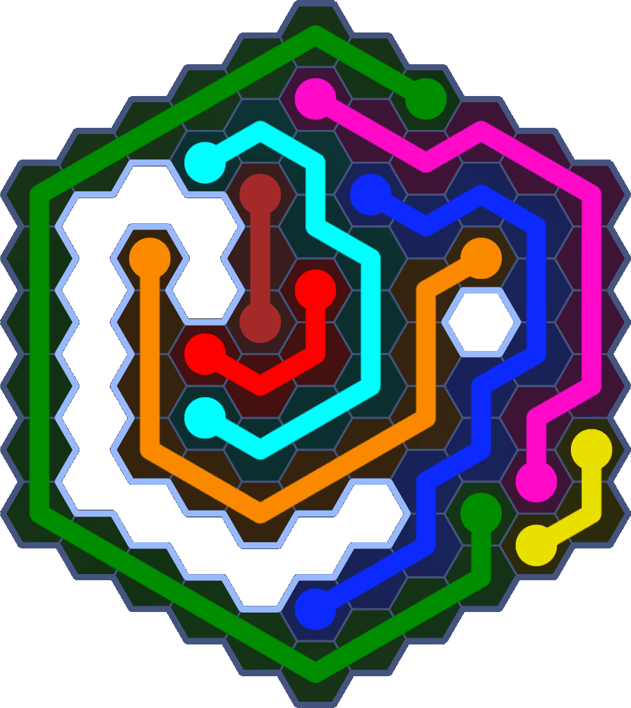 Flow Free 5631 Solution