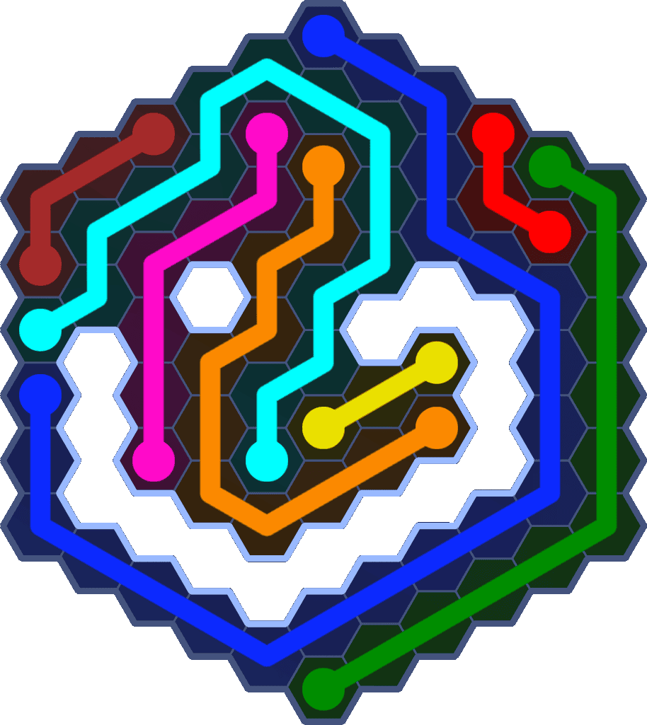 Flow Free 5637 Solution