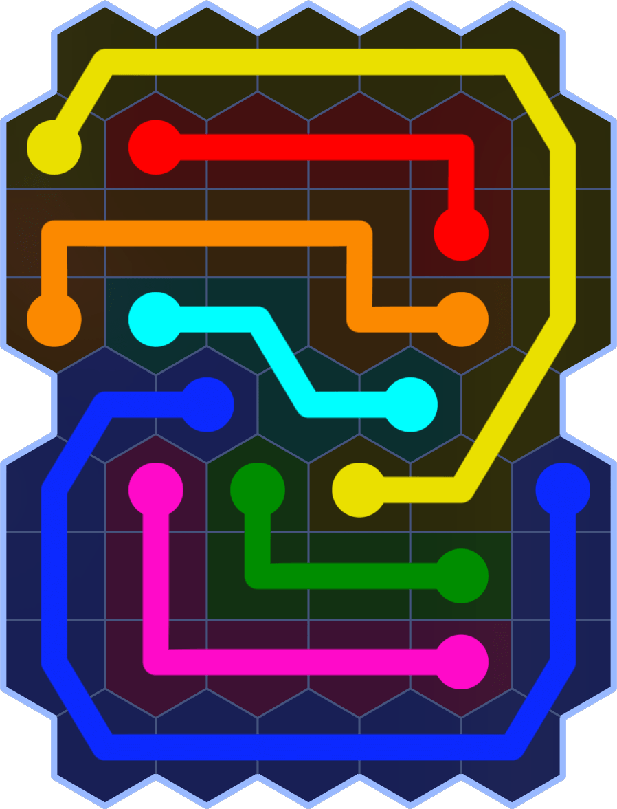 Flow Free 1966 Solution
