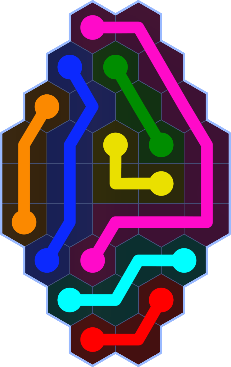 Flow Free 1987 Solution