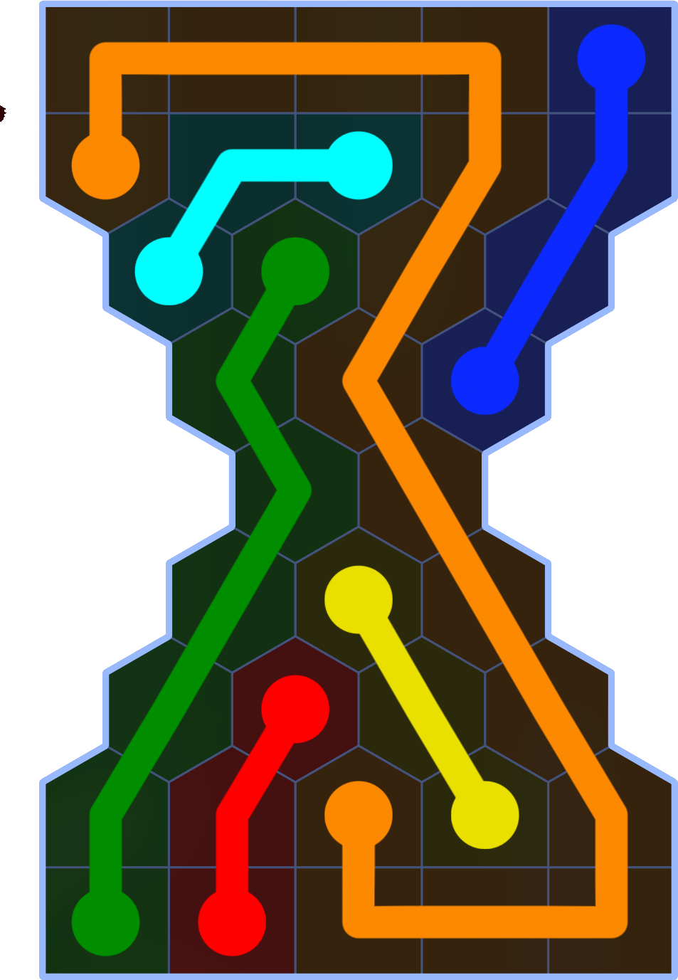 Flow Free 2018 Solution