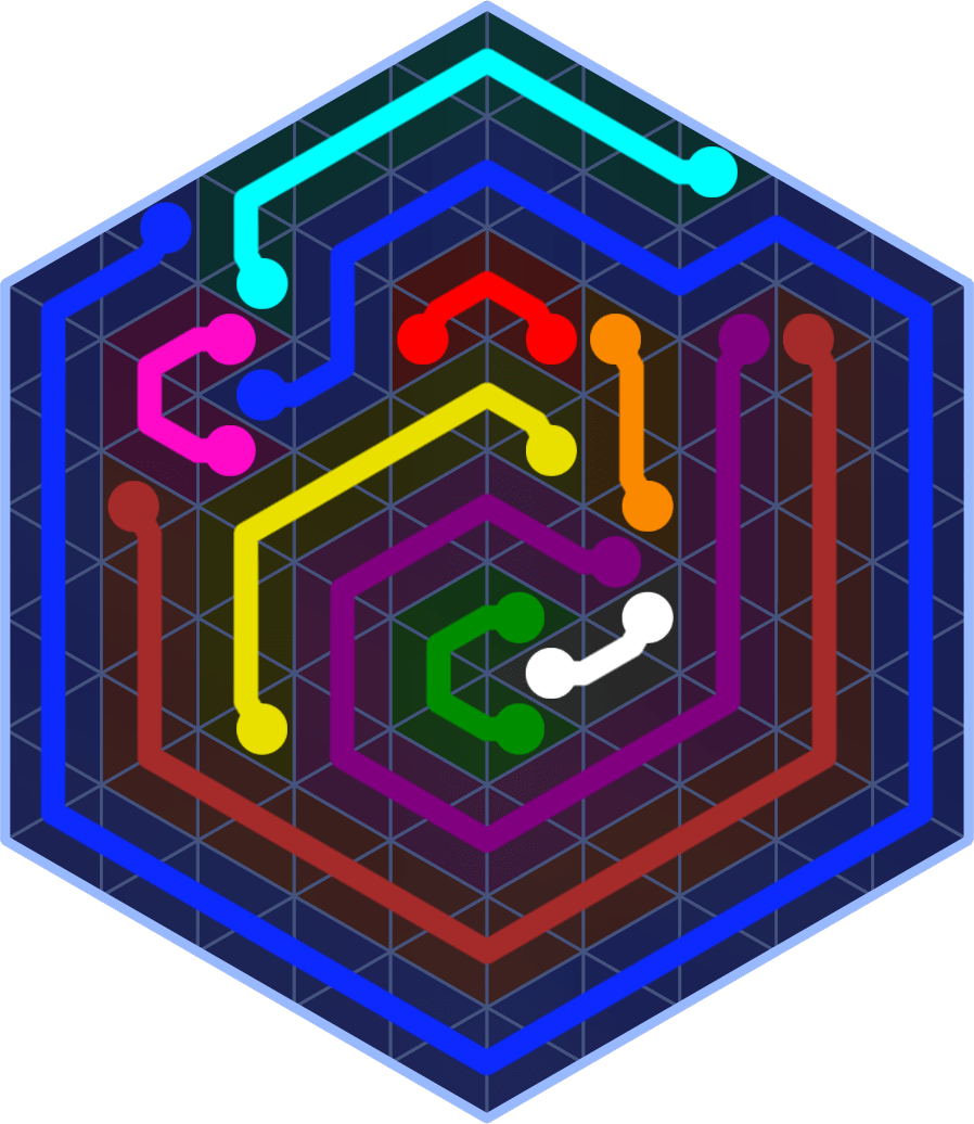 Flow Free 1923 Solution