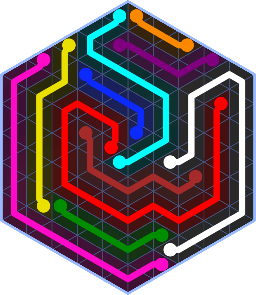 Flow Free 1925 Solution