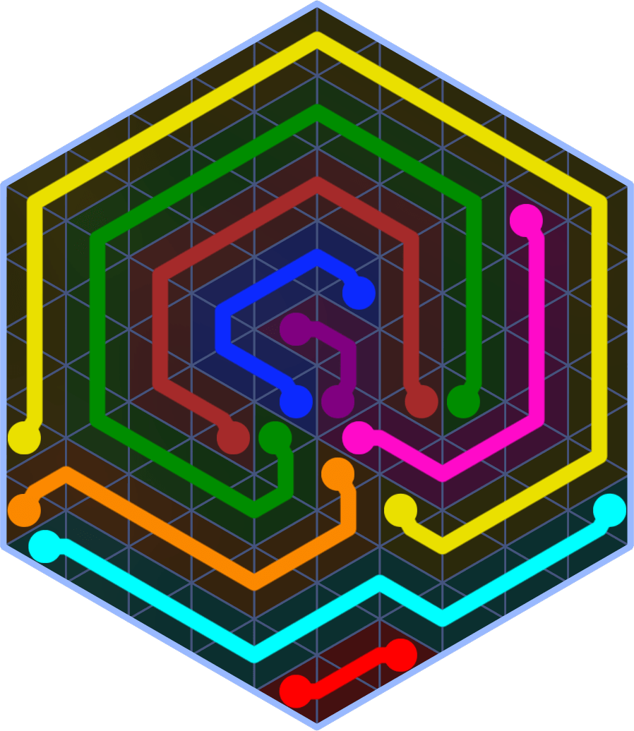 Flow Free 1926 Solution