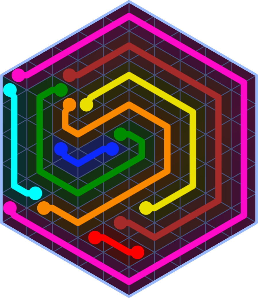 Flow Free 1928 Solution