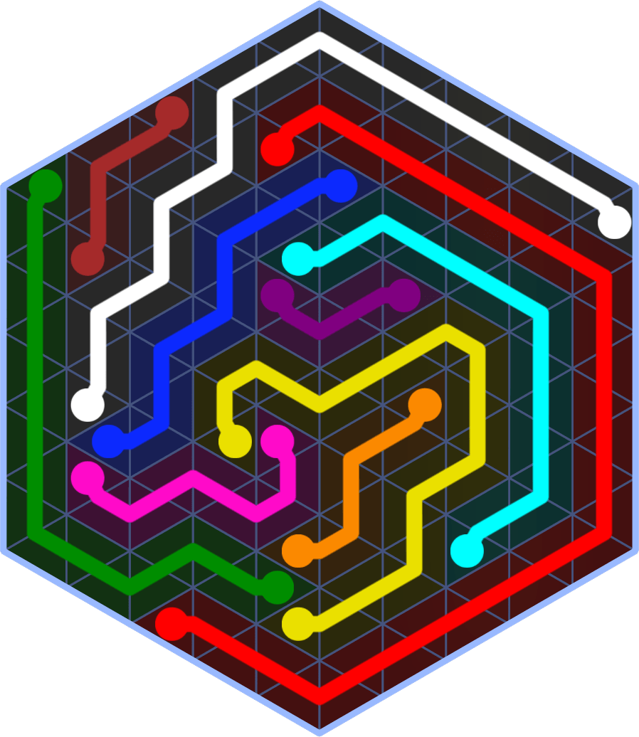 Flow Free 1932 Solution