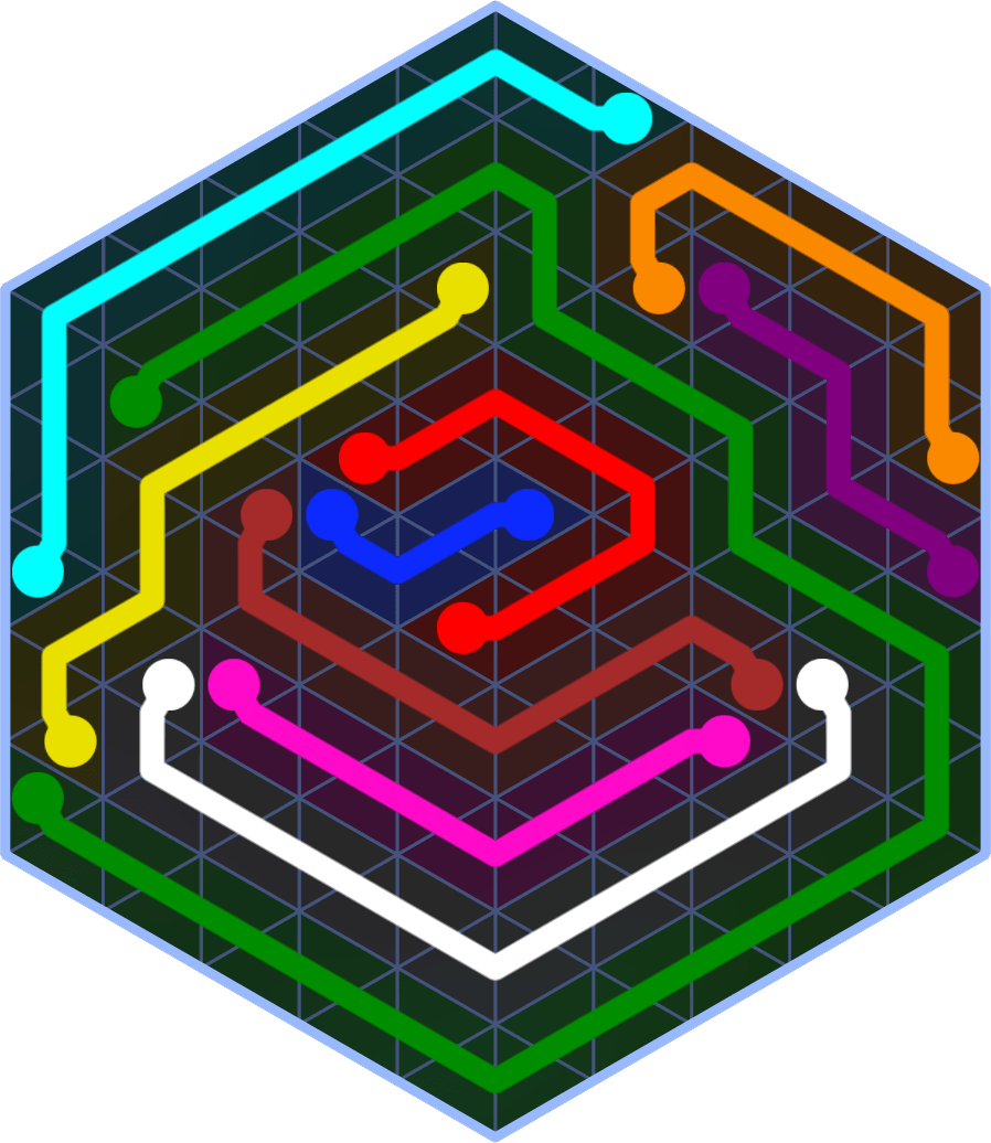 Flow Free 1936 Solution