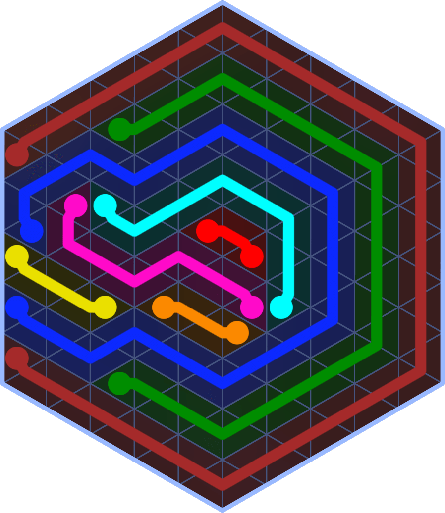 Flow Free 1939 Solution