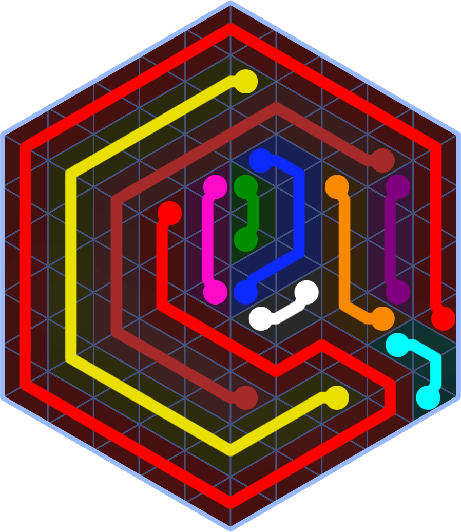 Flow Free 1949 Solution