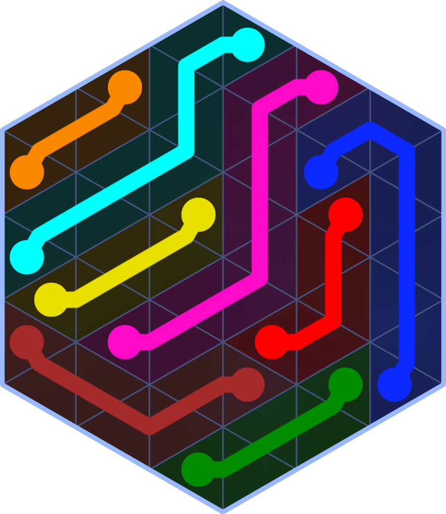 Flow Free 1821 Solution