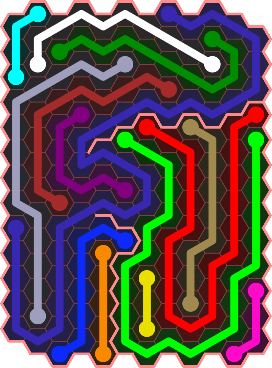 Flow Free 5507 Solution