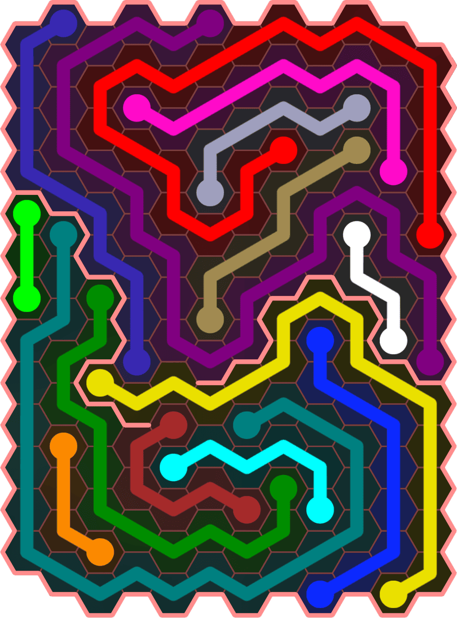 Flow Free 5509 Solution