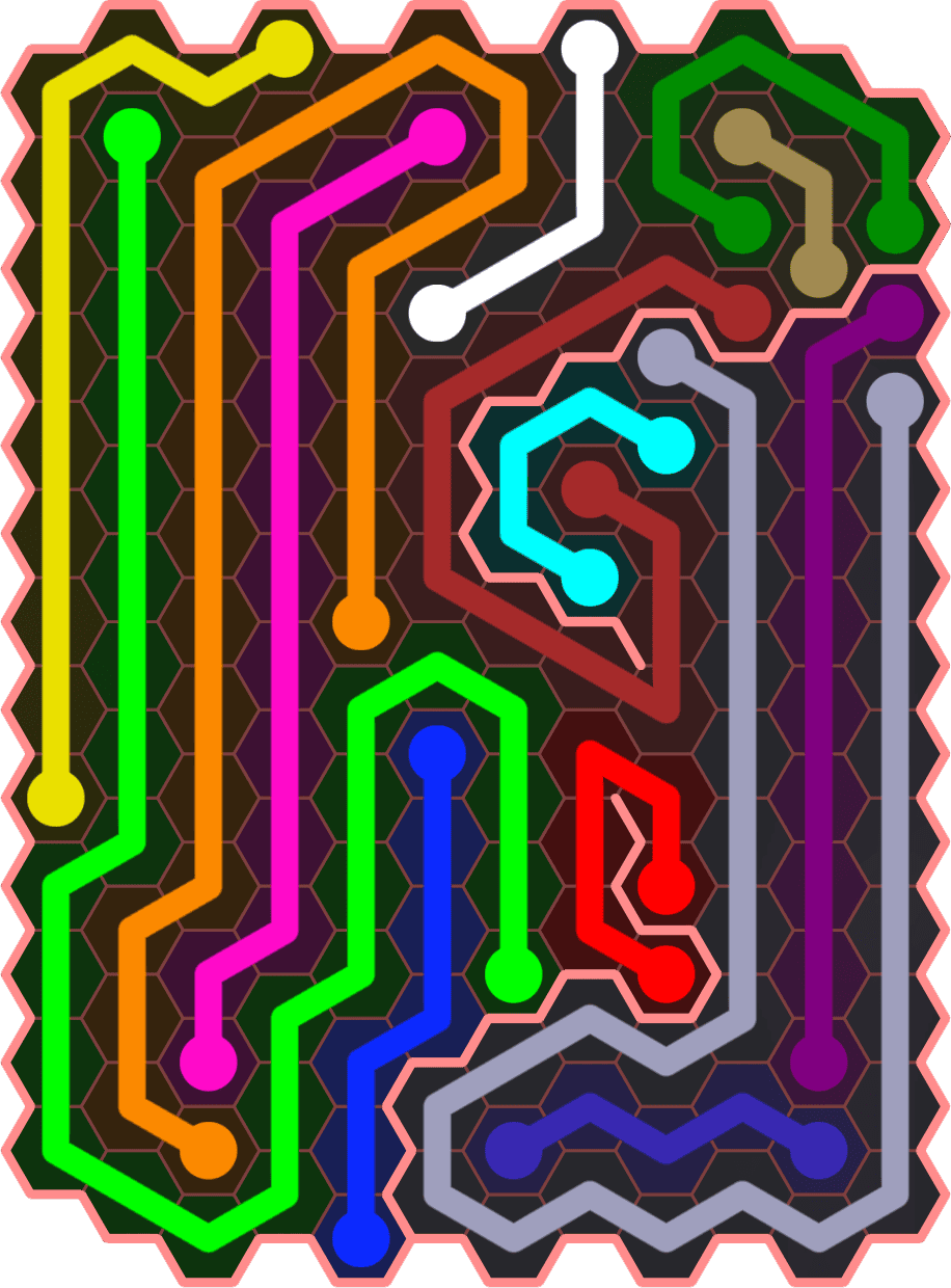 Flow Free 5516 Solution