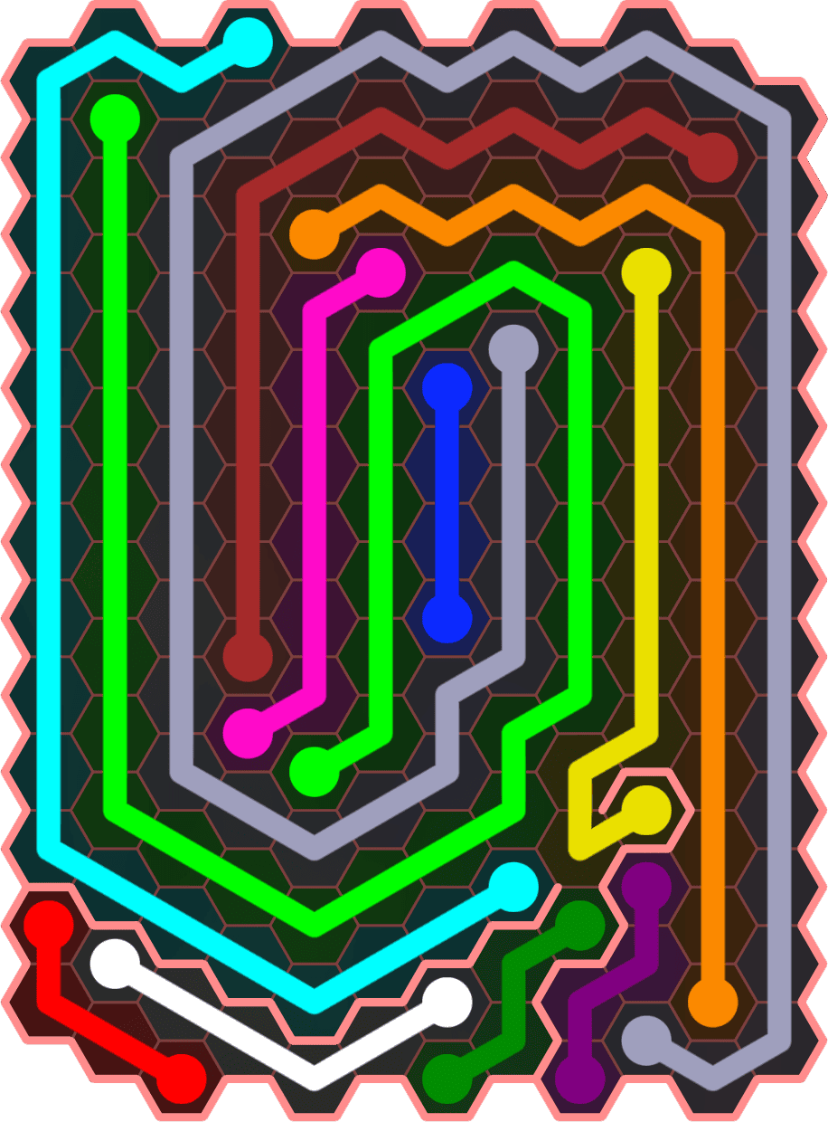 Flow Free 5520 Solution