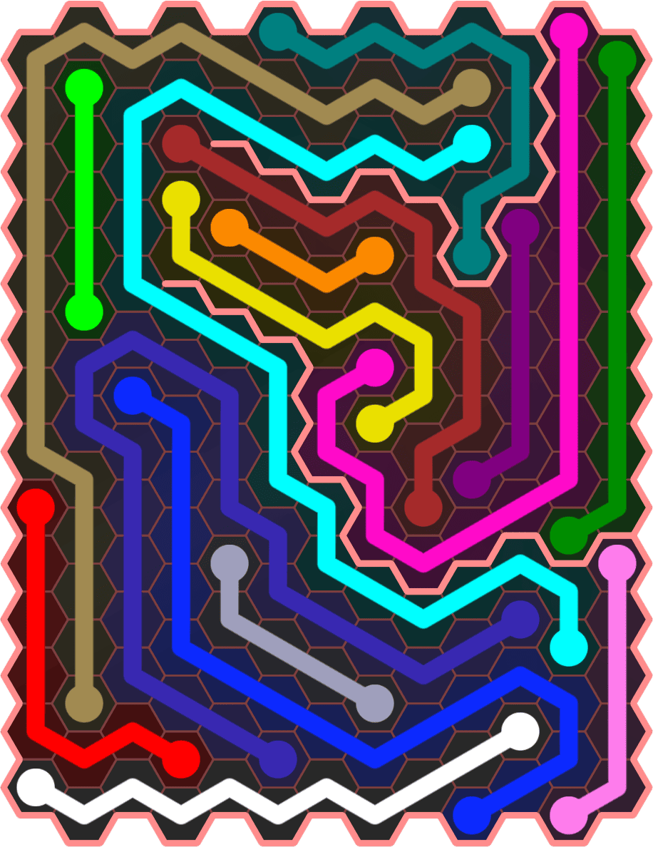 Flow Free 5521 Solution