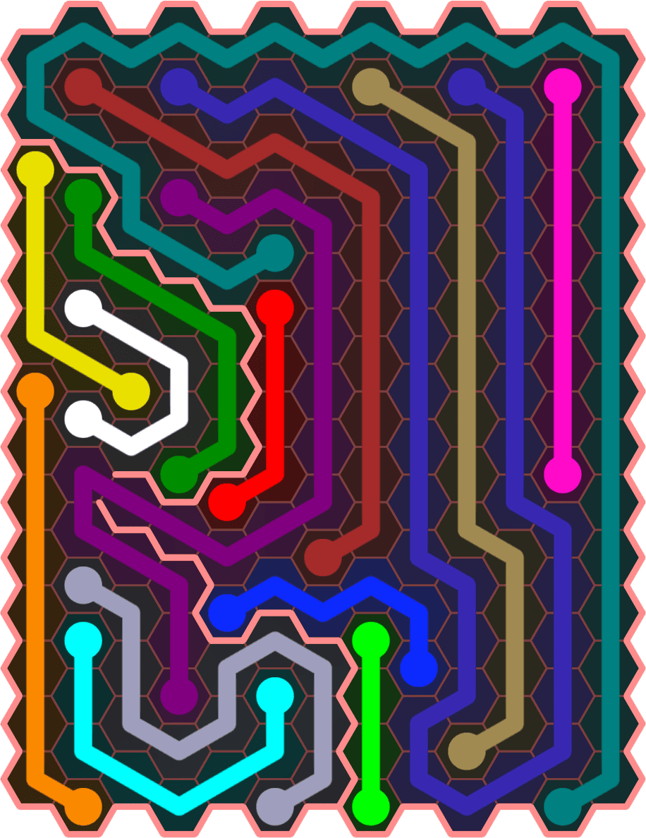 Flow Free 5522 Solution