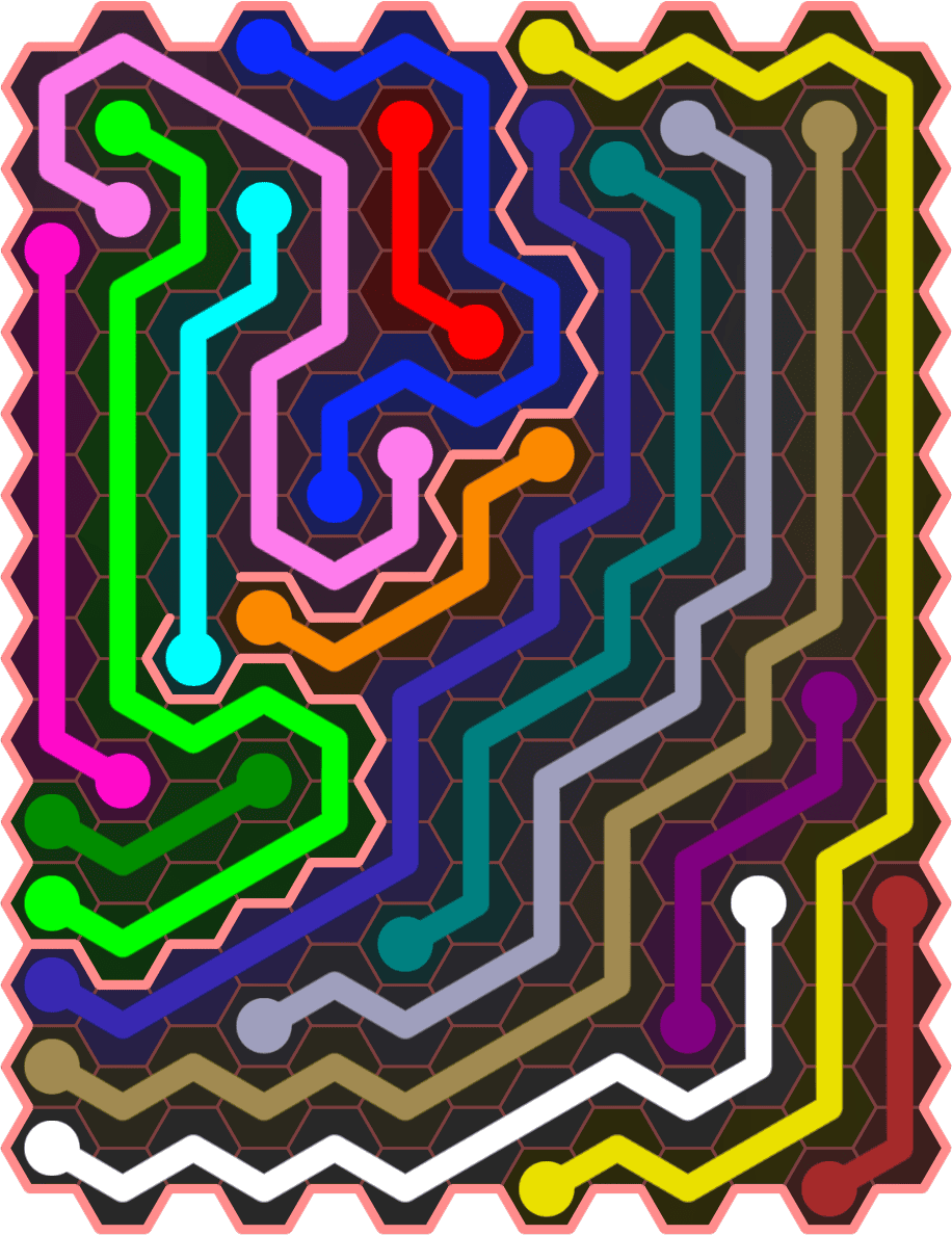 Flow Free 5523 Solution