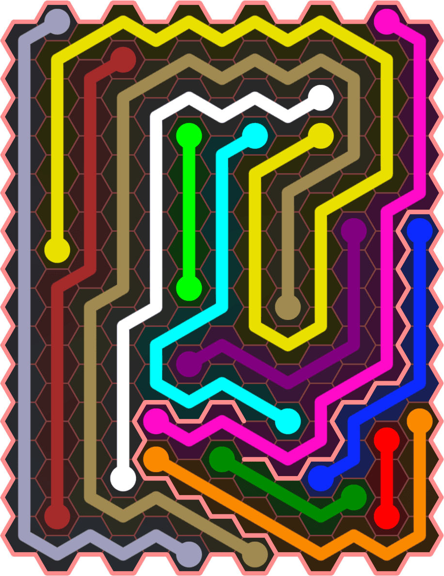 Flow Free 5524 Solution