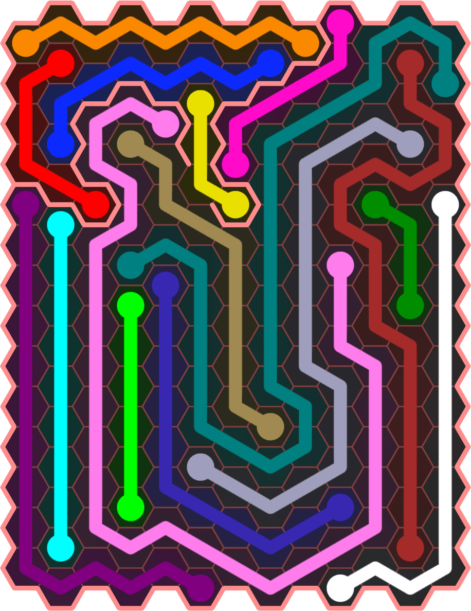 Flow Free 5525 Solution