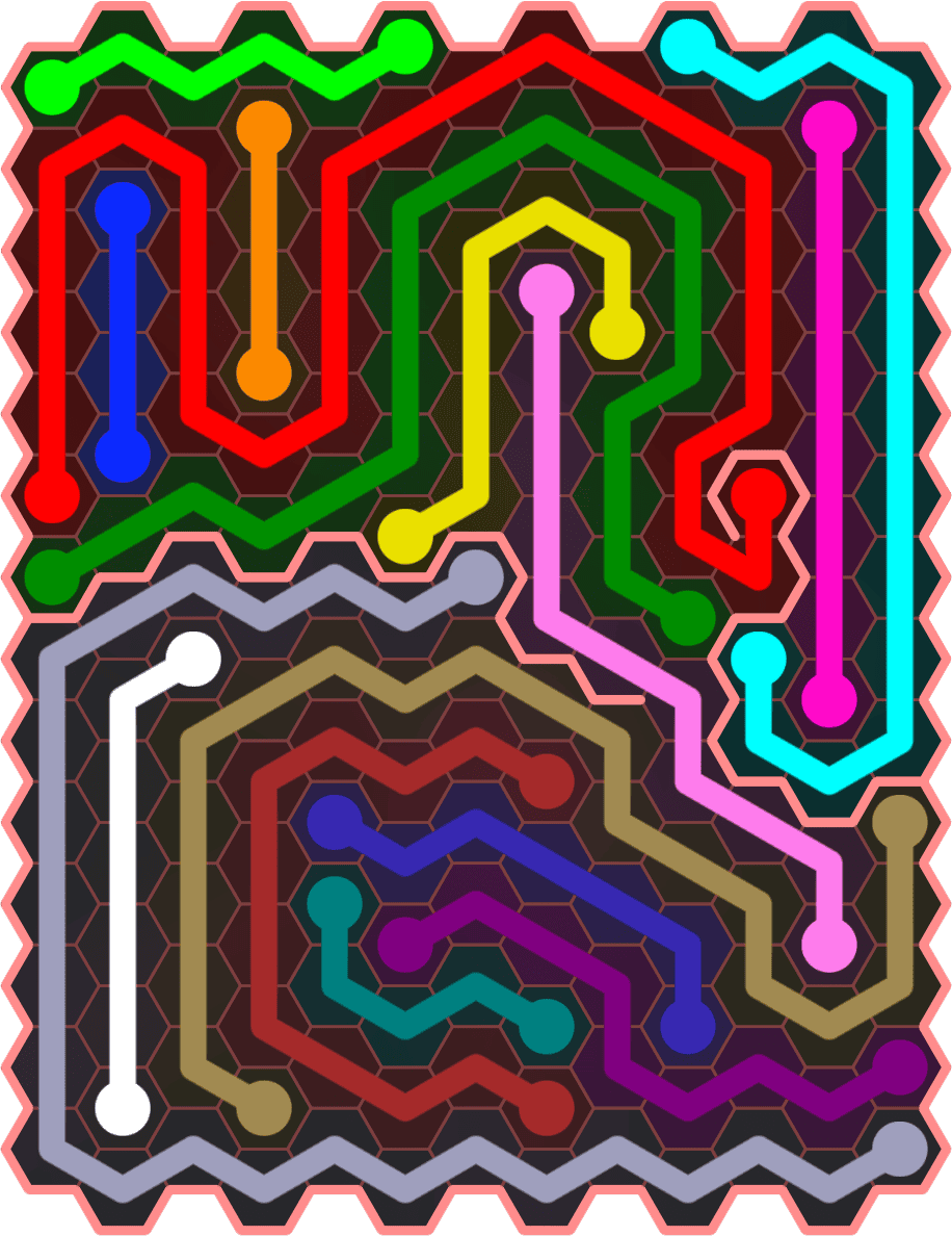 Flow Free 5526 Solution