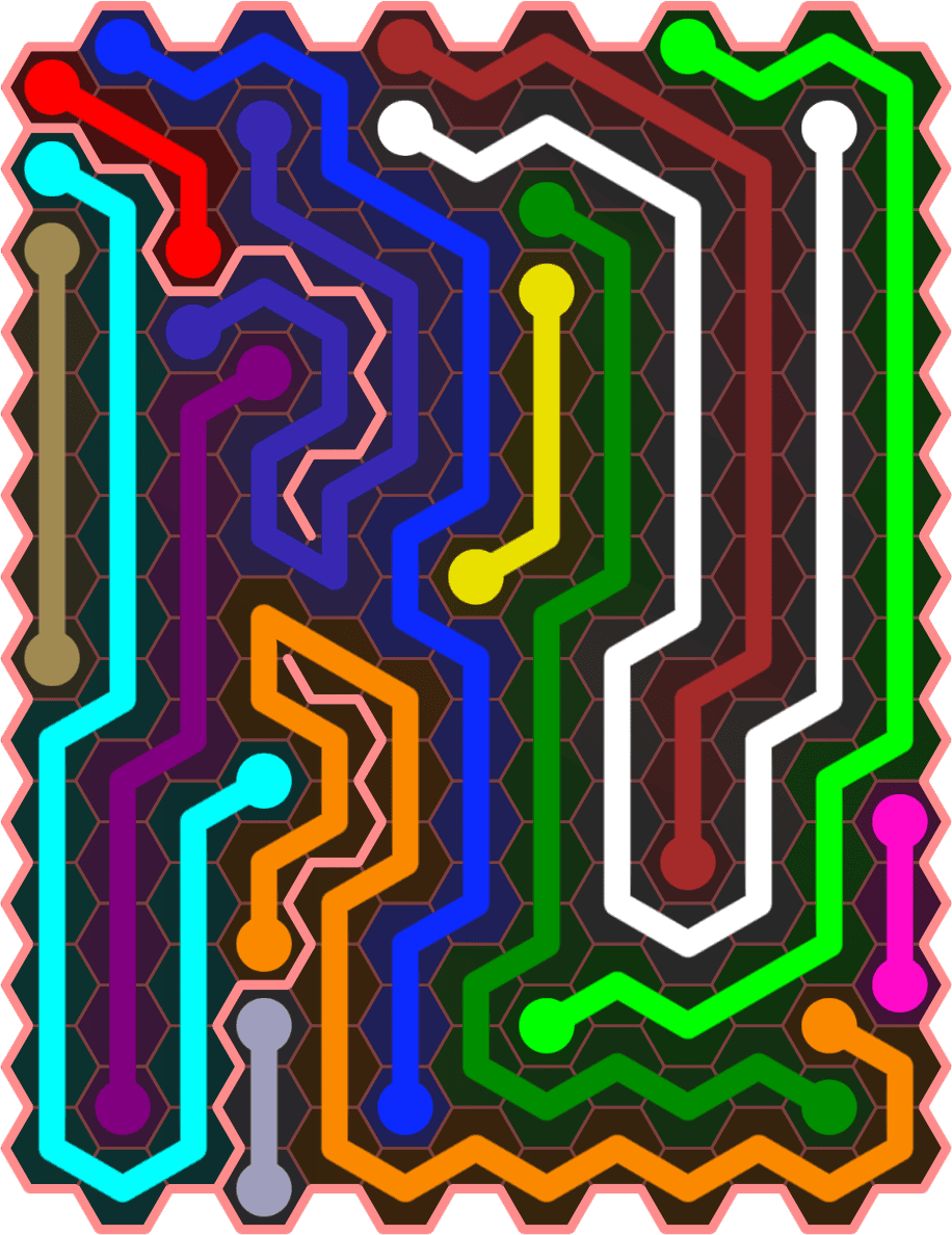 Flow Free 5531 Solution