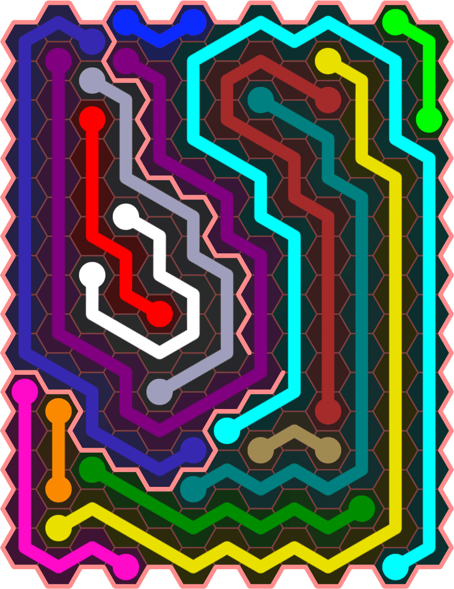 Flow Free 5532 Solution