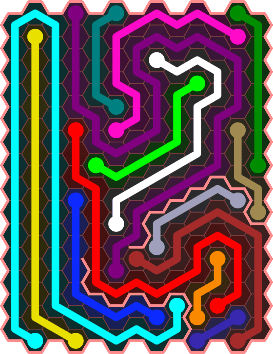 Flow Free 5535 Solution