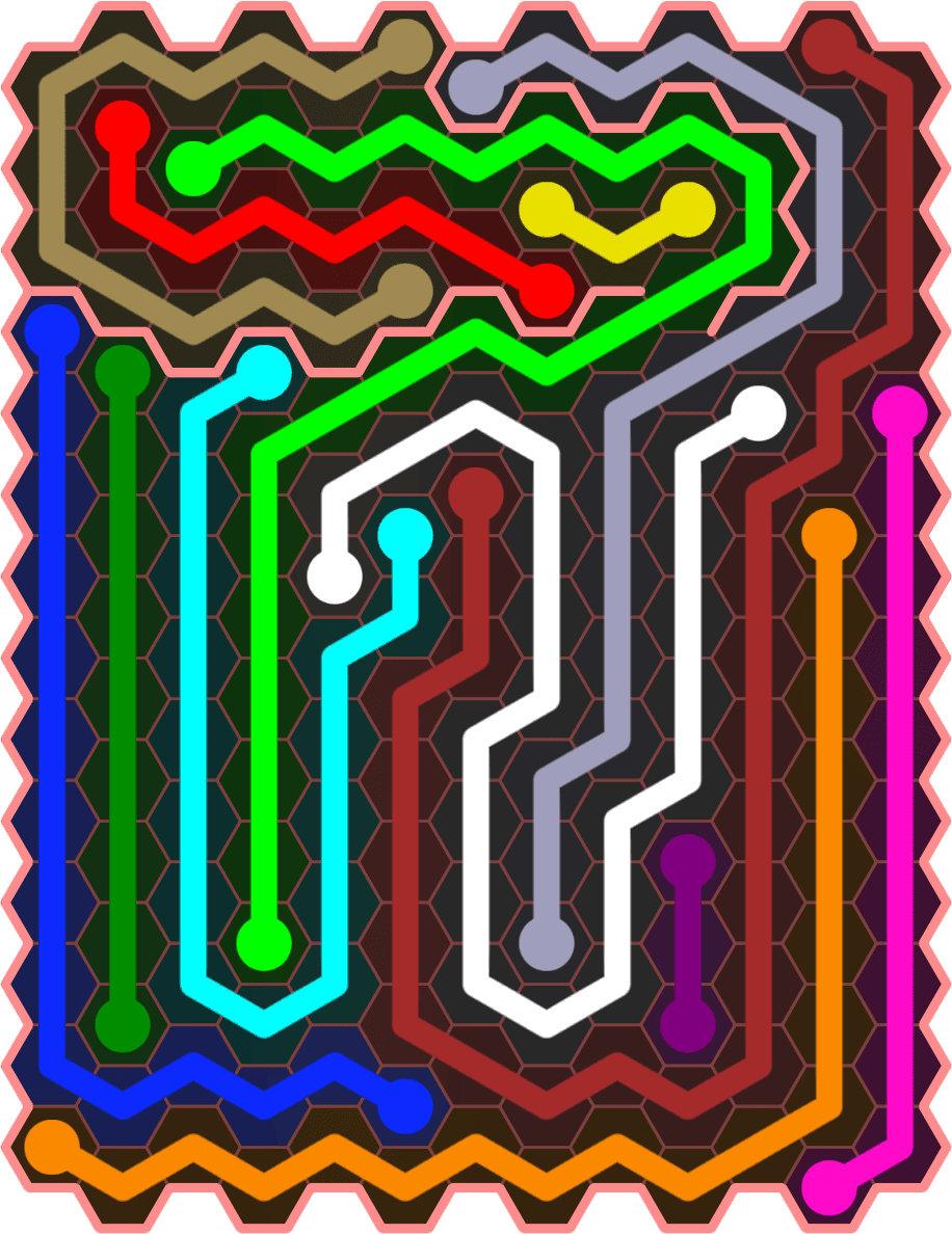 Flow Free 5536 Solution