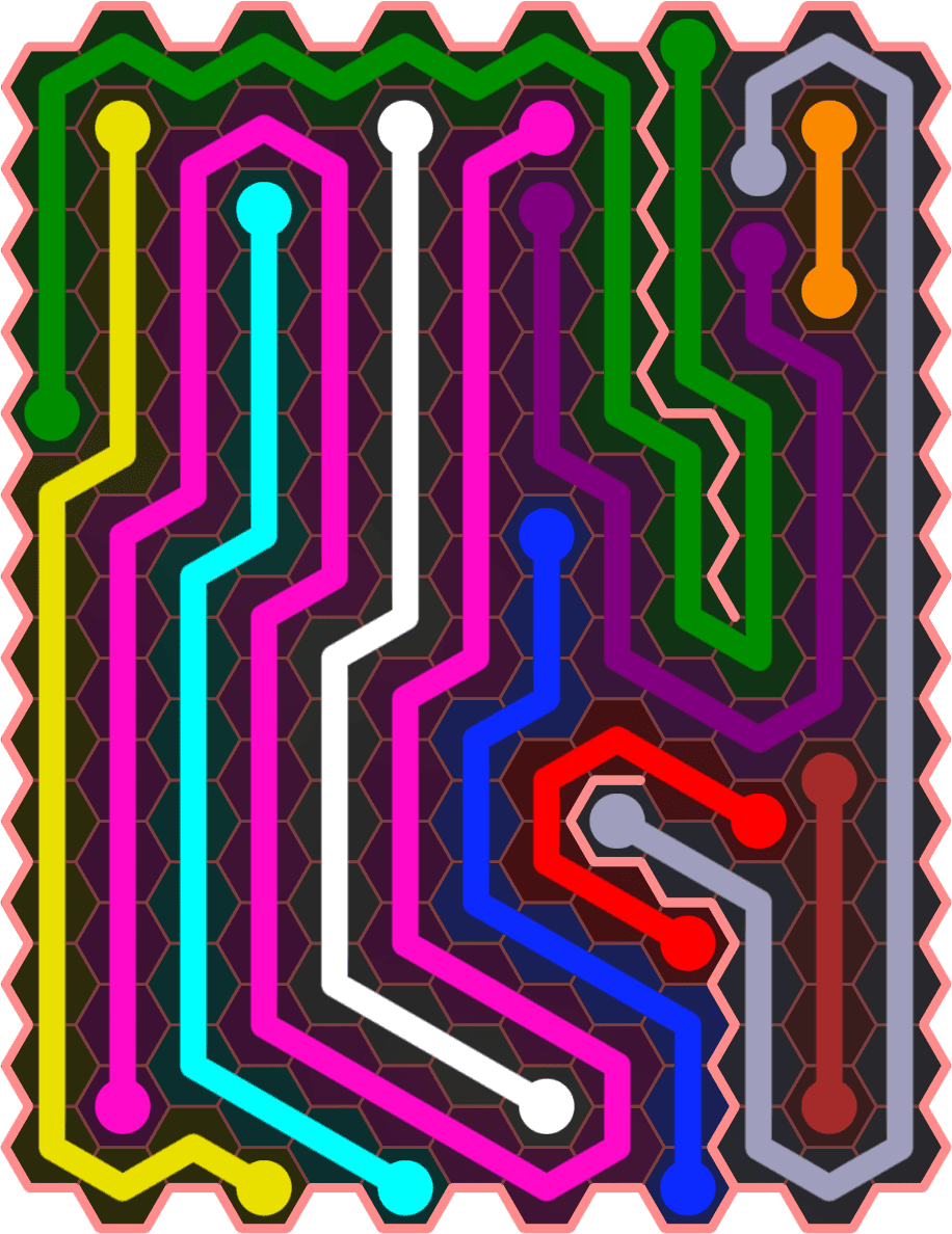 Flow Free 5542 Solution