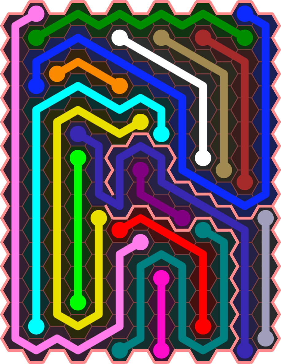 Flow Free 5543 Solution